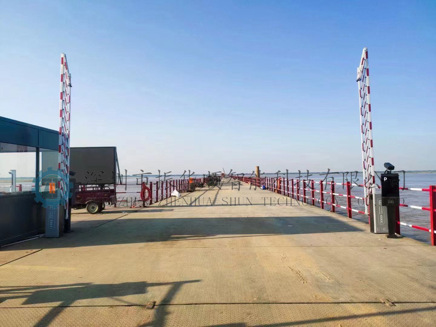 湖北省武穴市港湾码头车牌识别系统